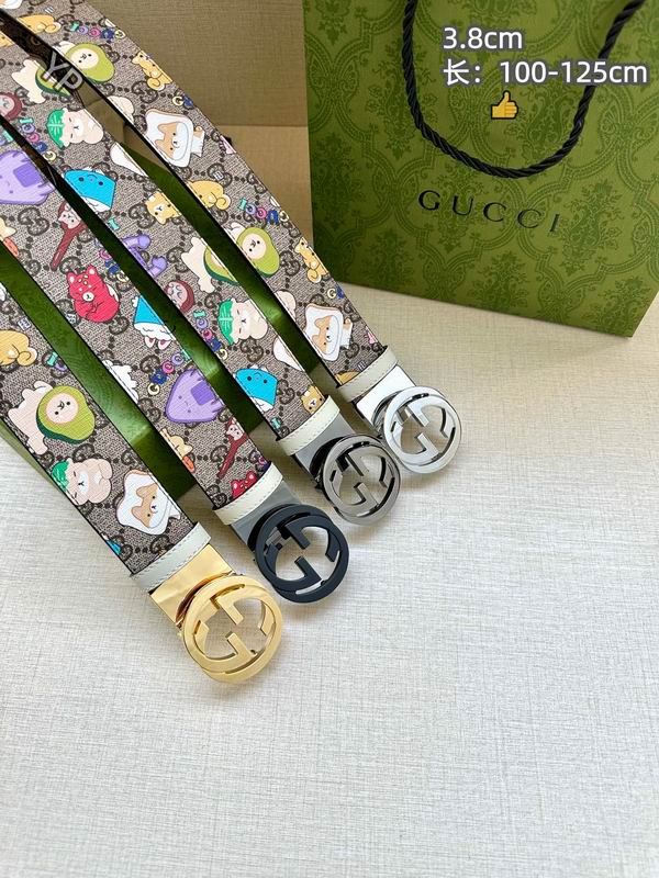 Gucci belt 38mmX100-125cm 8L37